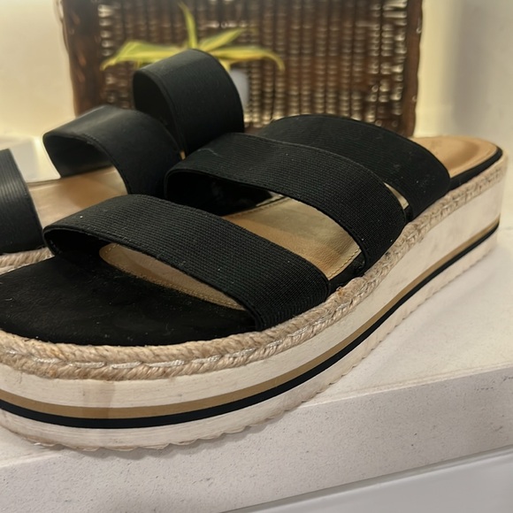 Universal Thread Black Espadrille Sandals size 10 - Picture 8 of 10